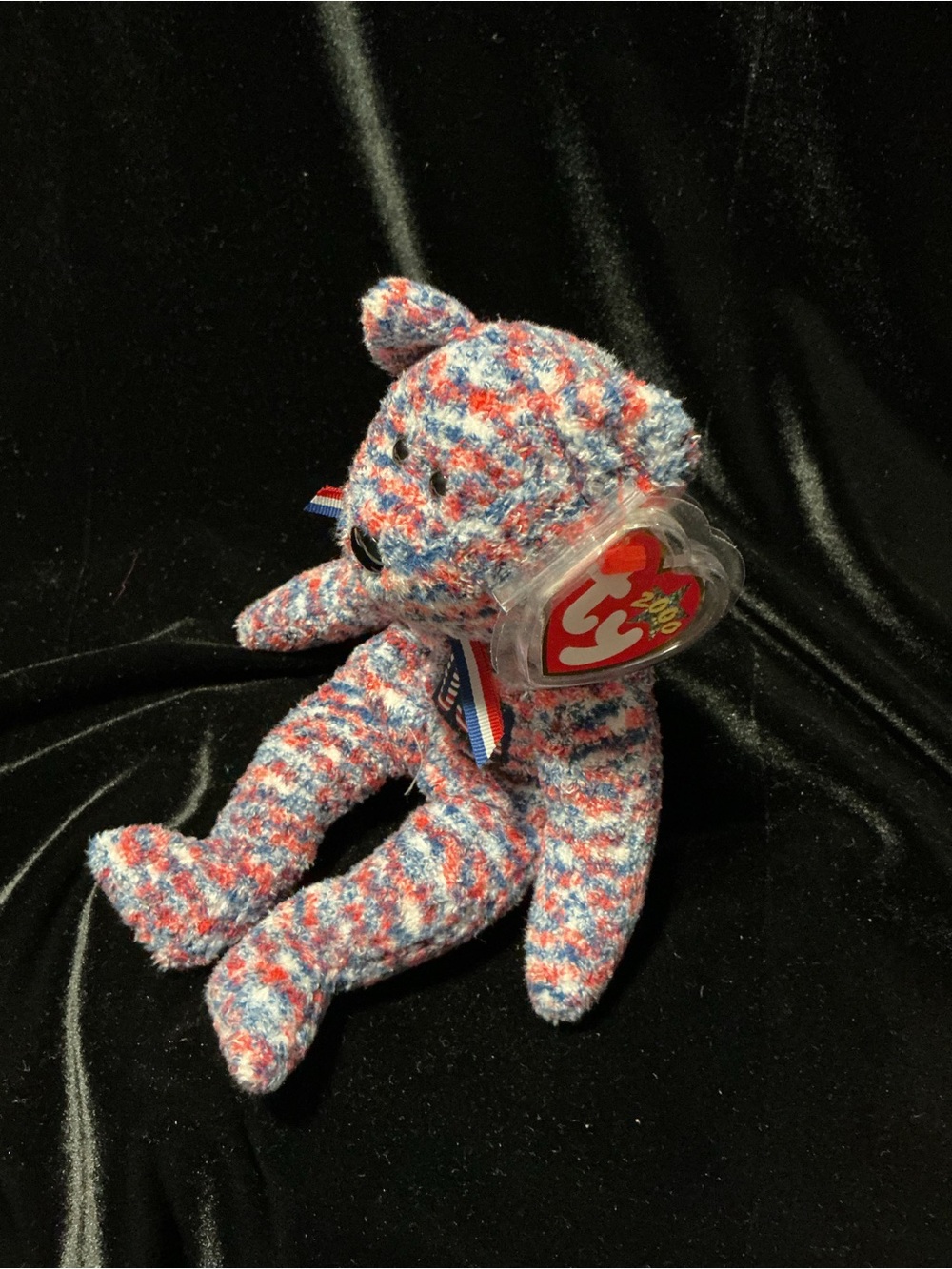 Ty Patriotic Red, White & Blue USA Bear Plush-USA - Picture 2 of 3